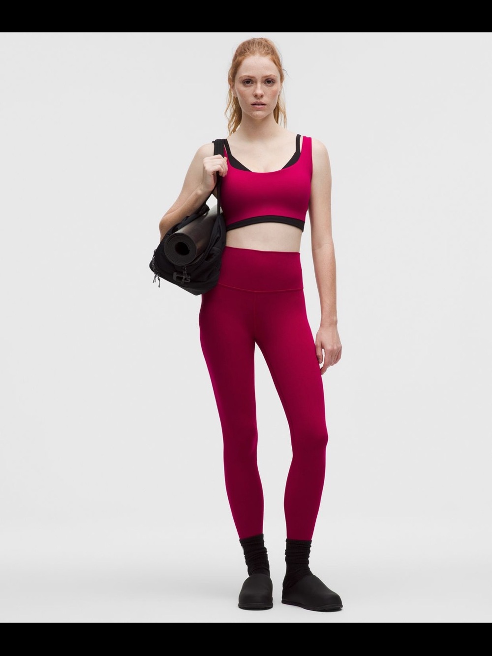 lululemon athletica Women's High-Rise Magenta Leggings aligns